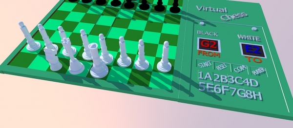 Creation of electronic chess: Step 4